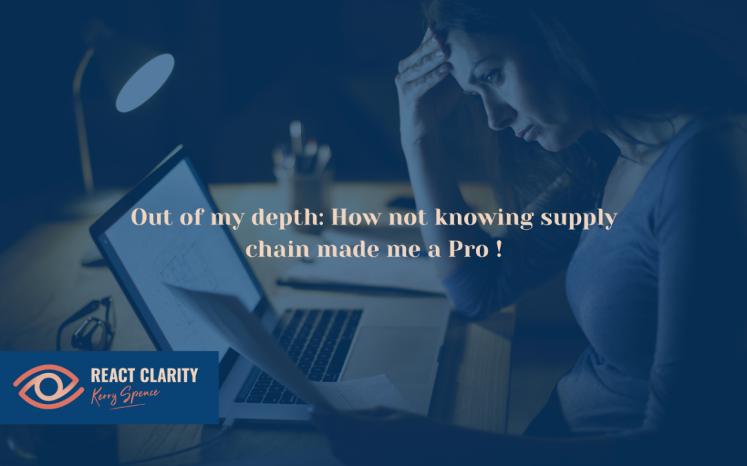 React Clarity - Out of my depth - How not knowing supply chain made me a Pro